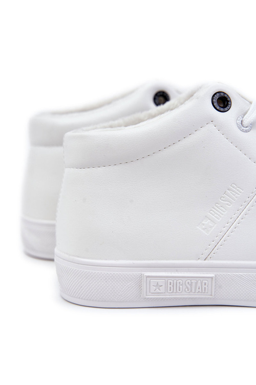 Чоловічі класичні шкіряні кросівки Big Star KK174347 Білі