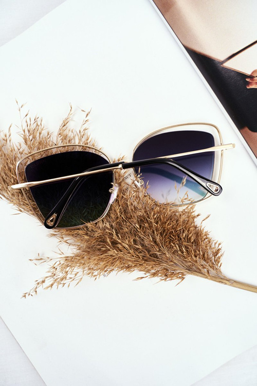 Жіночі сонцезахисні окуляри Prius PRE-31 Gold Pink Mirror