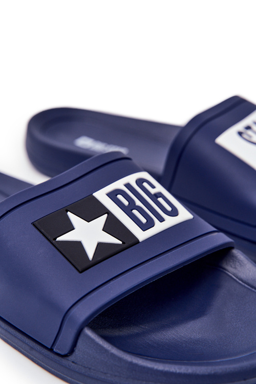 Чоловічі тапочки Big Star DD174701 Navy Blue