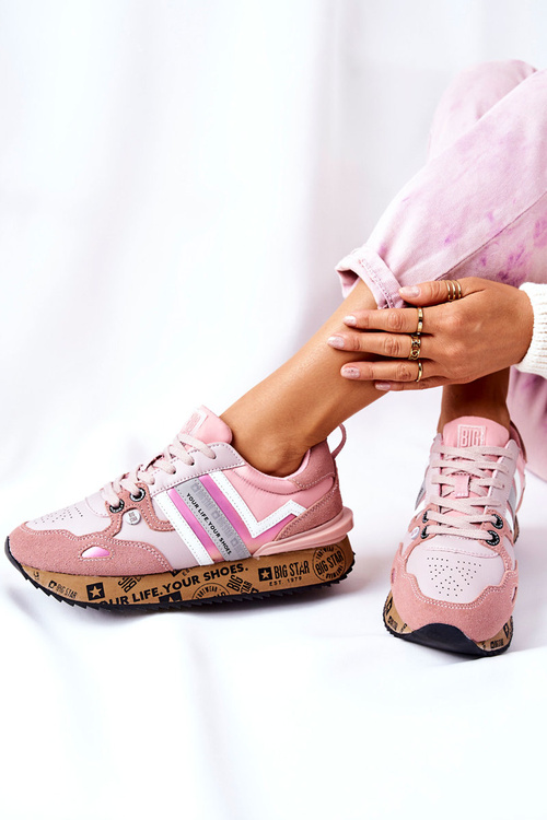 Жіноче спортивне взуття Big Star II274298 Рожевий