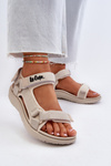 Жіночі босоніжки Lee Cooper LCW-23-34-2614 бежевий
