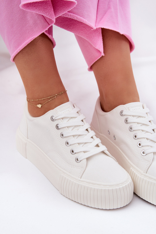 Тканинні Жіночі Кросівки Big Star RR274405 Білі