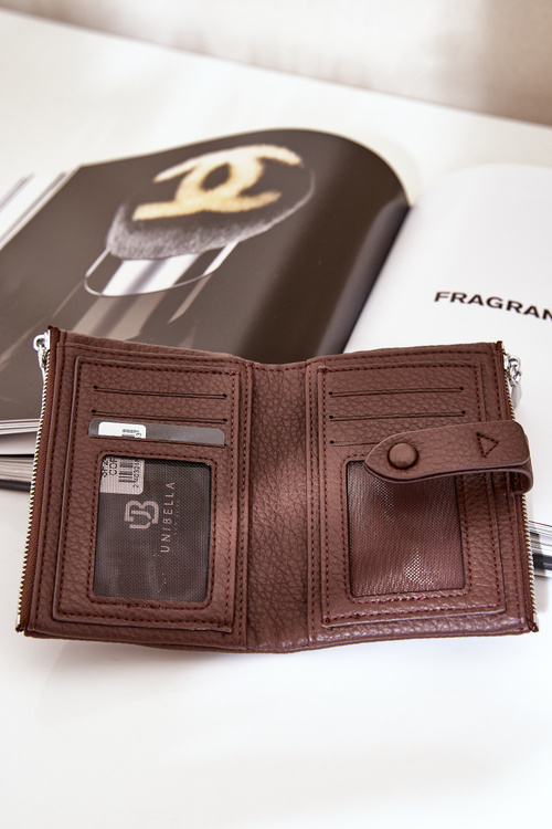 Еко Шкіряний Гаманець Жіночий Шоколадний Bronica
