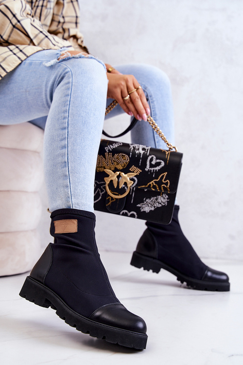 Тканинні сліпони Nicole Black 2705