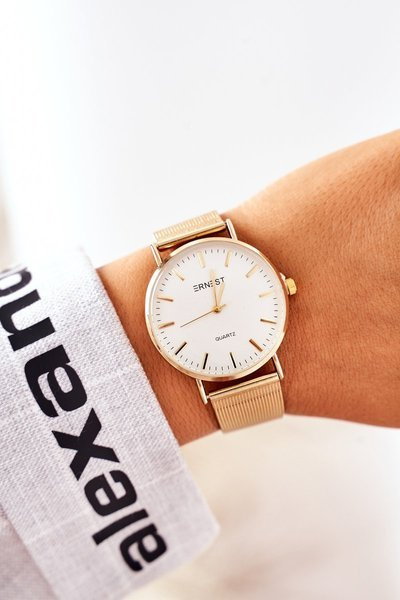 Watch On Сітчастий браслет ERNEST Gold