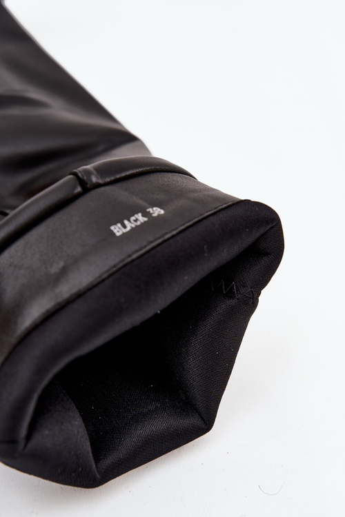 Жіночі Чоботи На Каблуках Перевернутий Чобіт Ремені З Пряжками Чорні Nirisa