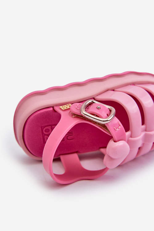 Дитячі босоніжки на липучці з ароматом ZAXY NN385018 Рожеві