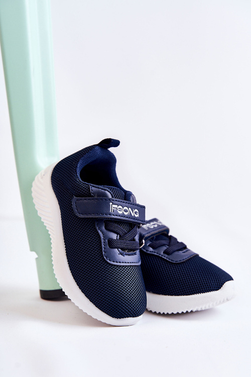 Дитяче спортивне взуття на липучці Blue Lexy