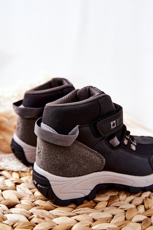 Дитяче трекінгове взуття Big Star II374100 Чорне