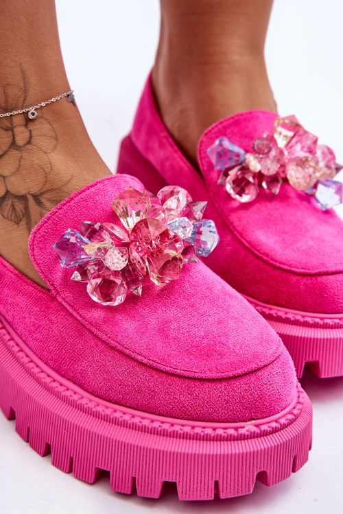 Жіночі лофери Crystal Pink Avril