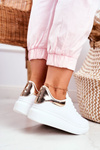 Жіноче спортивне взуття Lu Boo White Metallic Gold Matilda