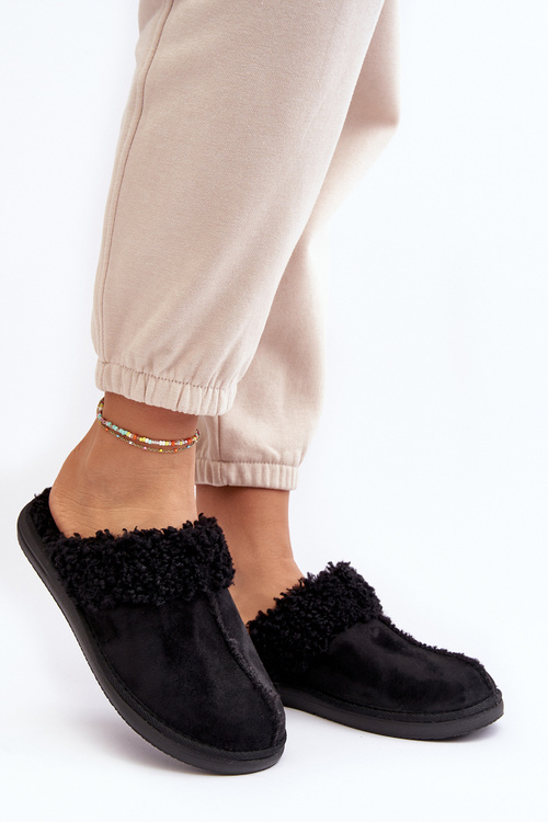 Жіночі стьобані тапочки Inblu EK000010 Чорні