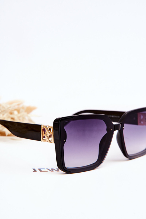 Модні сонцезахисні окуляри Prius V219 чорного кольору