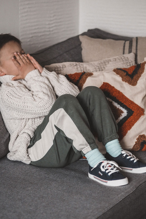 Дитячі низькі кросівки Big Star JJ374173 Темно-сині