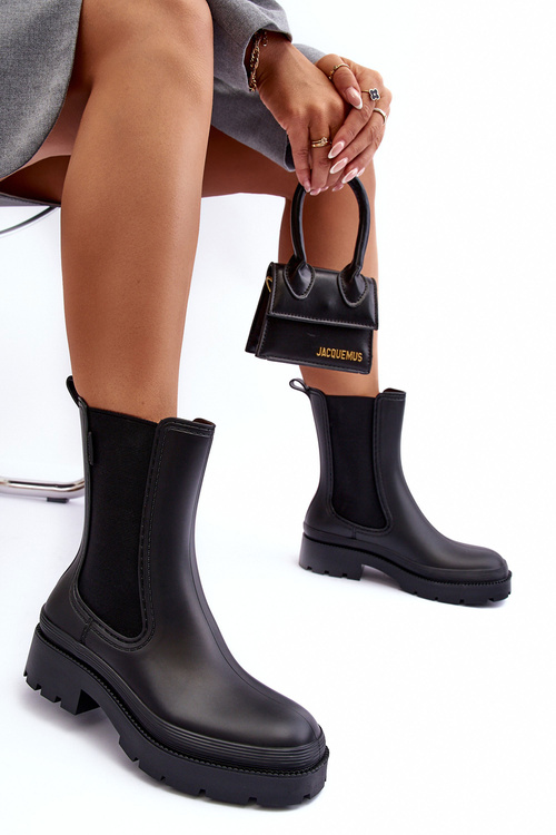 Матові ботильйони Big Star MM274695 Чорні