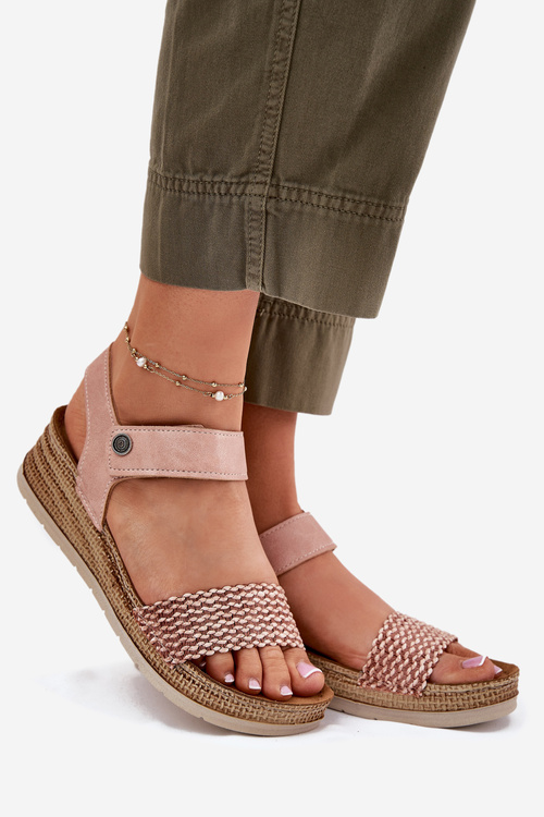 Жіночі Сандалі На Котурі Рожеві Inblu RV000014