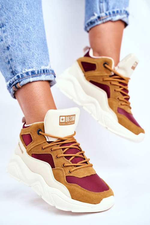 Жіноче спортивне взуття Big Star GG274646 Бежевий
