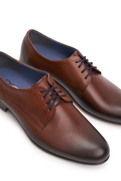 Чоловічі повсякденні шкіряні напівчоботи Nikopol Brown 1738