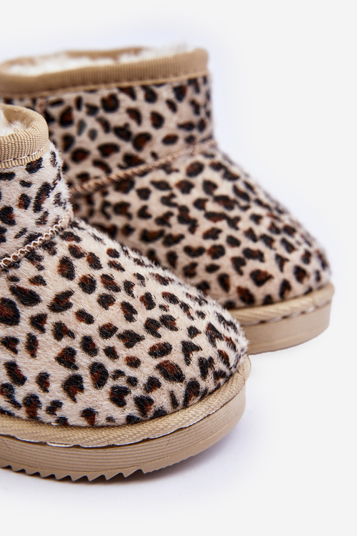 Дитячі снігові черевики на підкладці, бежевий Gooby