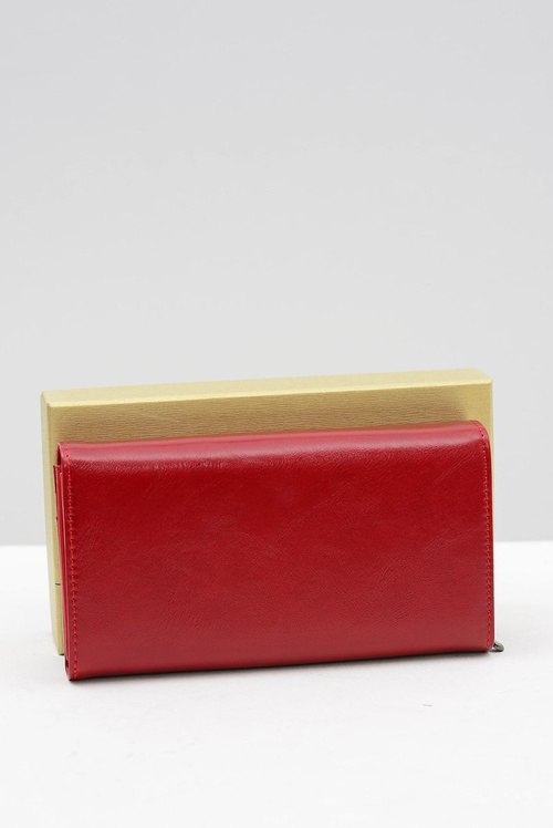 Великий жіночий червоний гаманець