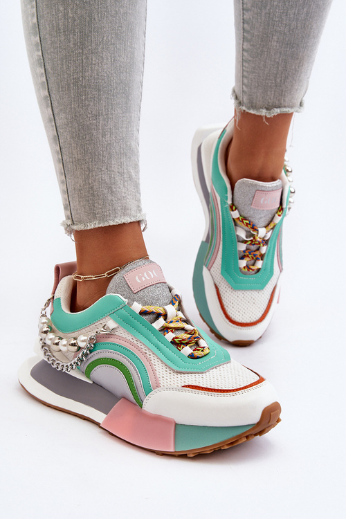 Жіночі кросівки з декором GOE NN2N4048 Multicolor