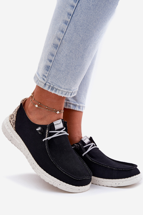 Легкі Текстильні Черевики Для Жінок McKeylor 96116 Чорні