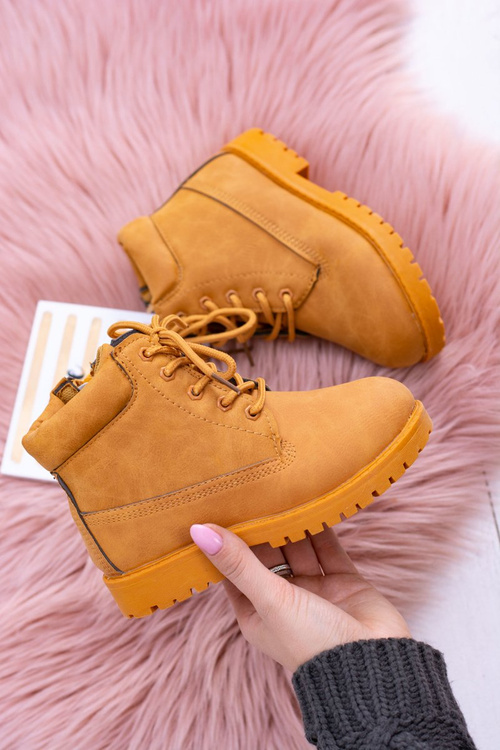 Дитячі утеплені чобітки Trappers Camel Dexter