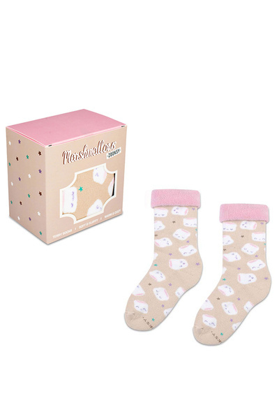 Шкарпетки дитячі Zooxy Terry Warm Winter Marshmallows
