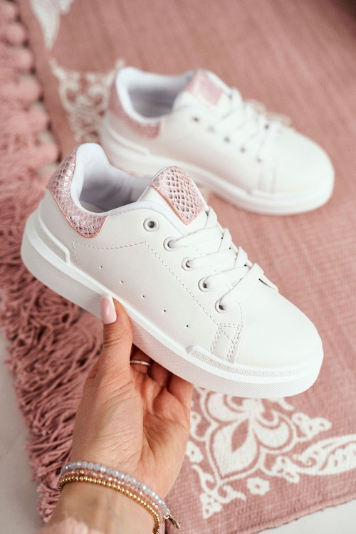 Дитяче спортивне взуття на липучці Біла Ілонка