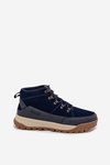 Замшеве Чоловіче Туристичне Взуття Big Star SS174264 Темно-синє