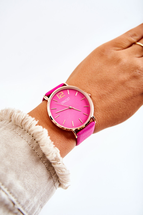 Жіночий годинник Ernest Fuchsia Sandmill