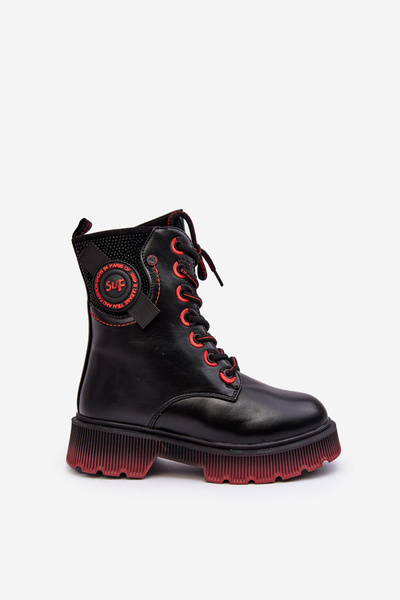 Дитячі утеплені черевики Trapper Black Askya