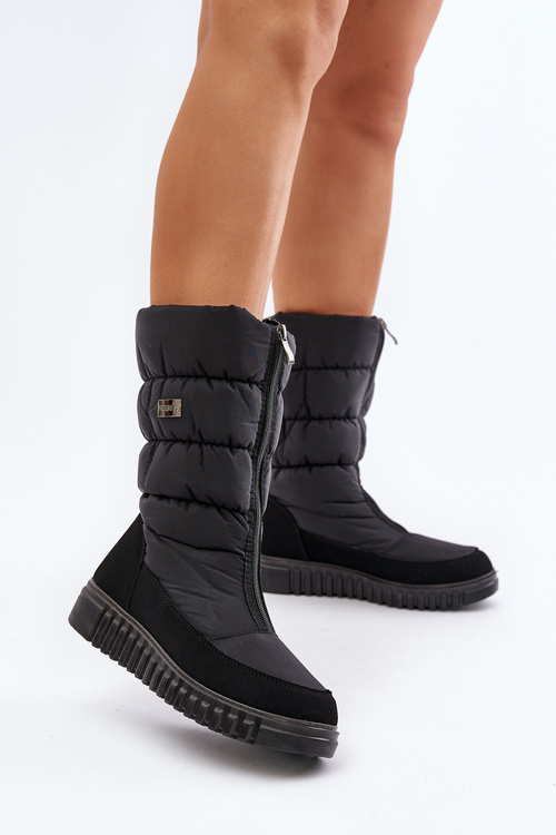 Жіночі снігові черевики Progress PROGJ-22-136 Чорні