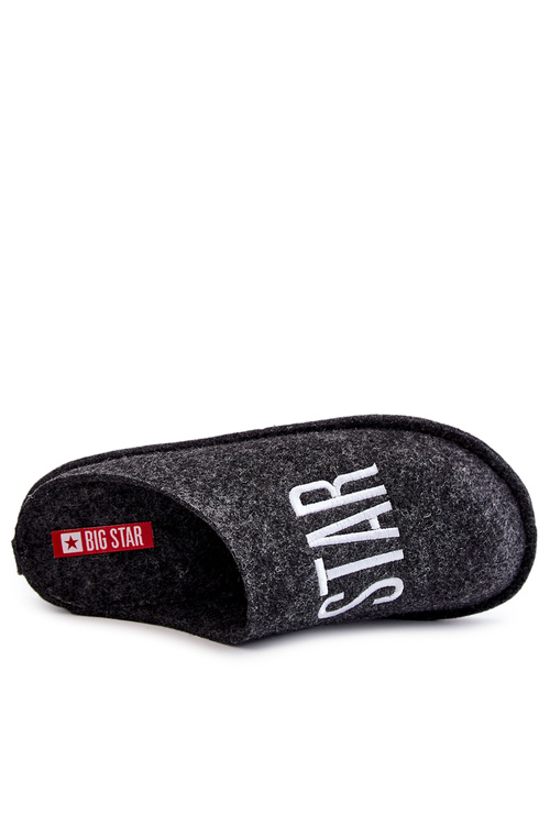 Класичні чоловічі тапочки Big Star KK176003 Чорні