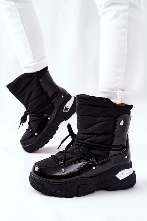 Снігові черевики з флісовою підкладкою Black Holys