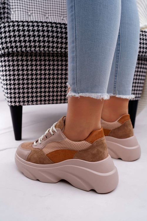 Спортивне жіноче взуття на товстій підошві Camel Cardamon