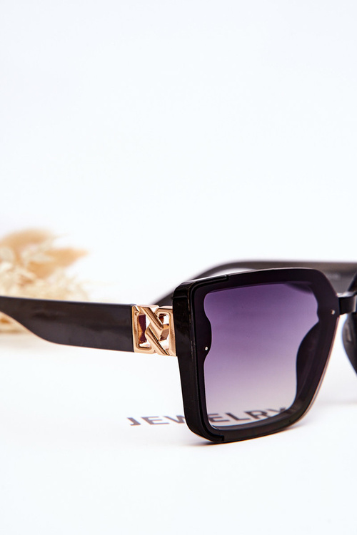 Модні сонцезахисні окуляри Prius V219 чорно-сірі