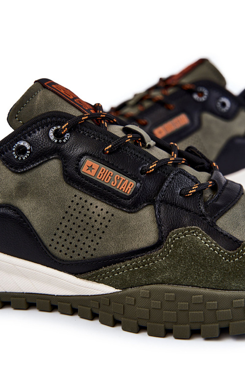 Чоловіче класичне спортивне взуття Memory Foam Big Star KK174272 Green