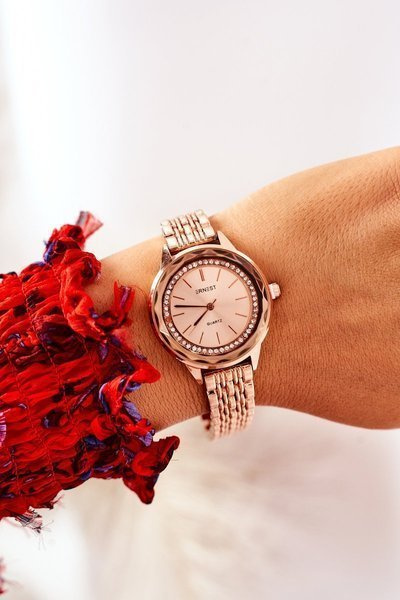 Watch On Браслет із кубічним цирконієм ERNEST Rose Gold