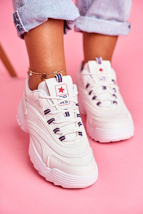 Жіноче спортивне взуття Кросівки білі Бостон