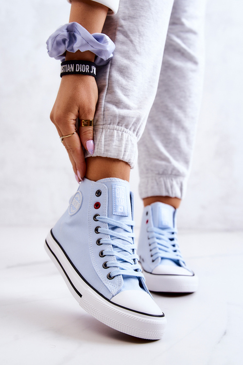 Жіночі високі кросівки Big Star JJ274209 Сині