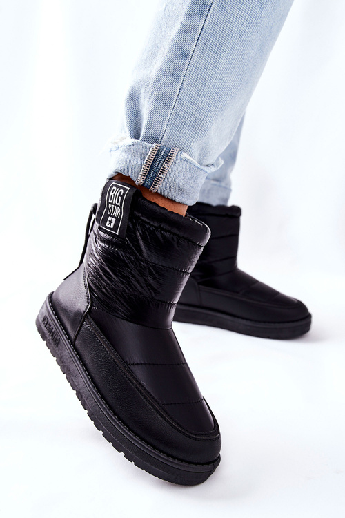 Жіночі зимові черевики Big Star 274120 Чорні