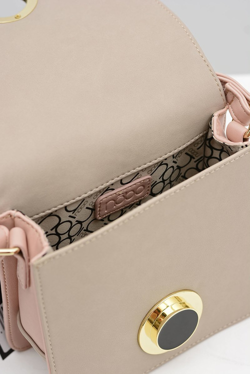 Елегантна сумочка пудрово-рожева