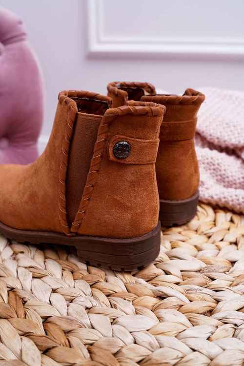 Молодіжні чоботи на підборах Camel Sicarro