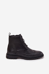 Шкіряні чоловічі чоботи Lee Cooper LCJ-25-33-3961 Чорні