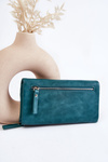 Жіночий великий гаманець на магніті Green Connes