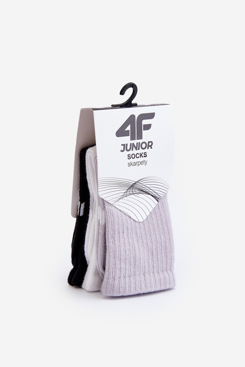 Повсякденні шкарпетки для дівчаток 4F 4FJWAW23USOCF229-90S Різнокольорові
