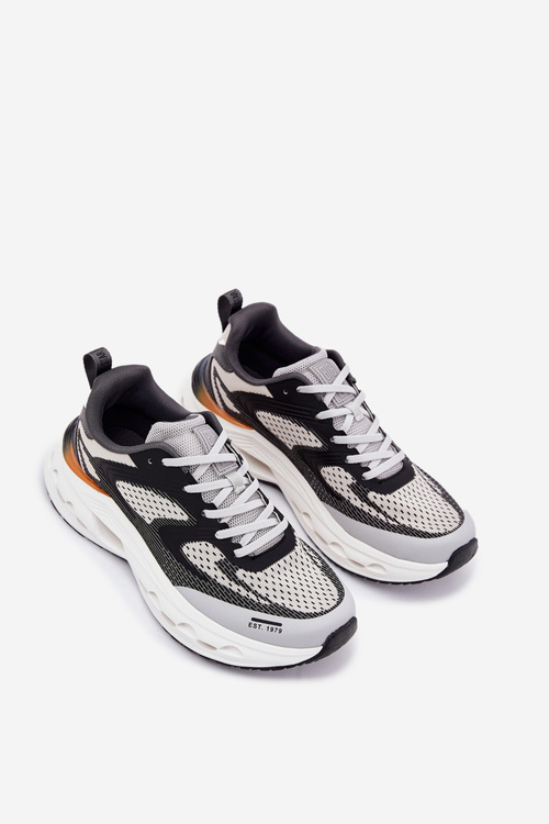 Чоловіче Спортивне Взуття На Платформі Big Star RR174023 Hi-Poly System Сірі