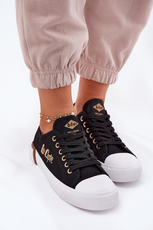 Жіночі Текстильні Кросівки Lee Cooper LCW-25-31-3427L Чорні