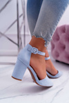 Жіночі туфлі на шпильці Blue MadamStyle